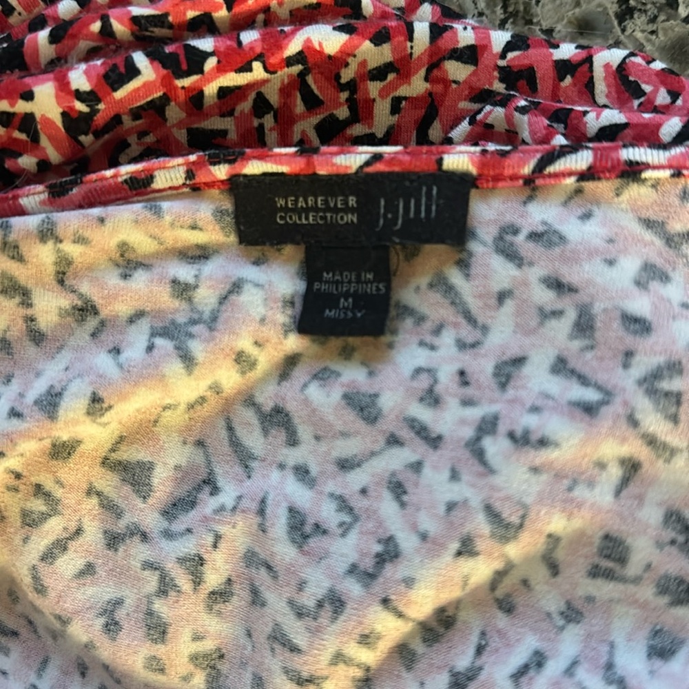 Jjill tunic size large